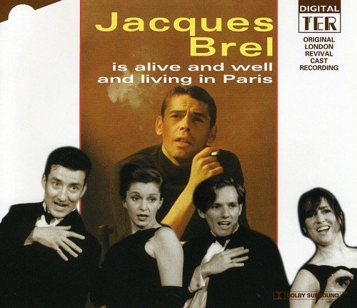 CD cover for “Jacques Brel is Alive and Well and Living in Paris.”