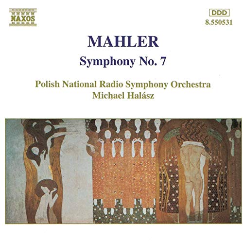 CD cover for Mahler’s Symphony No. 7 with abstract, figurative art.