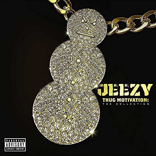 Jeezy album cover: diamond-encrusted snowman with artist name and title.
