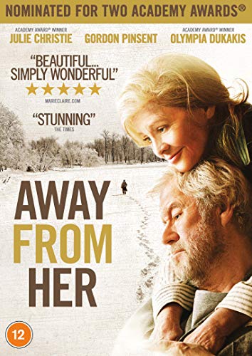 DVD cover for "Away From Her" featuring Julie Christie and Gordon Pinsent.