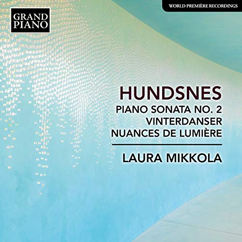 CD cover for “Hundsnes: Piano Sonata No. 2” by Laura Mikkola.