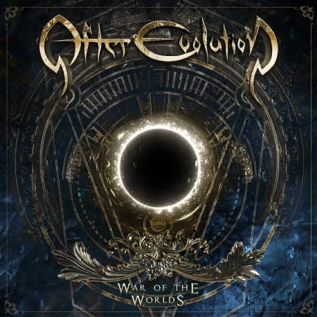 CD cover for “After Evolution - War Of The Worlds” with ornate design.