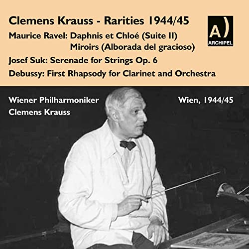 CD cover featuring Clemens Krauss conducting, with tracklist details.