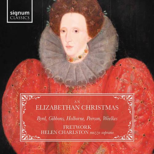 CD cover featuring a portrait of a woman in Elizabethan attire.