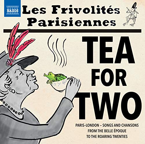 CD cover: illustrated woman offering tea to a green frog.