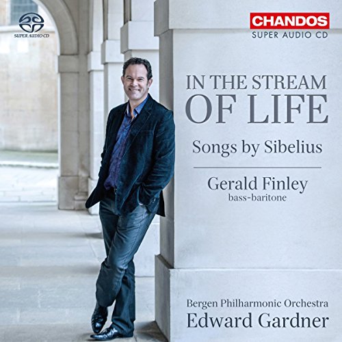 Album cover featuring a man standing beside a pillar with text overlay.