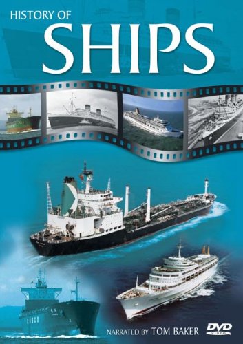 DVD cover for "History of Ships" featuring various vessels.