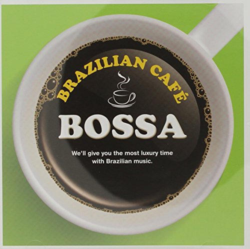 CD cover: coffee cup graphic with "Brazilian Café Bossa" text.