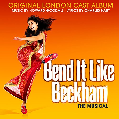 CD cover for “Bend It Like Beckham” musical, featuring a dancer.