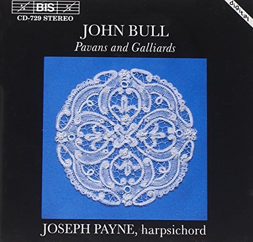 CD cover for Joseph Payne’s “John Bull” featuring ornate lace design.