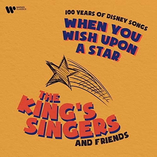 CD cover for The King's Singers' "When You Wish Upon a Star".