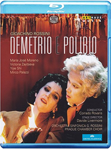 Blue Blu-ray case with red opera cover featuring two distressed people.