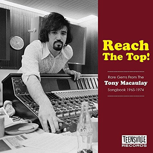 CD cover featuring a man at a mixing console in a recording studio.