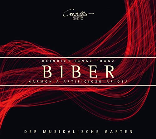 "Black CD cover with red swirling lines and white text featuring 'Biber' prominently."