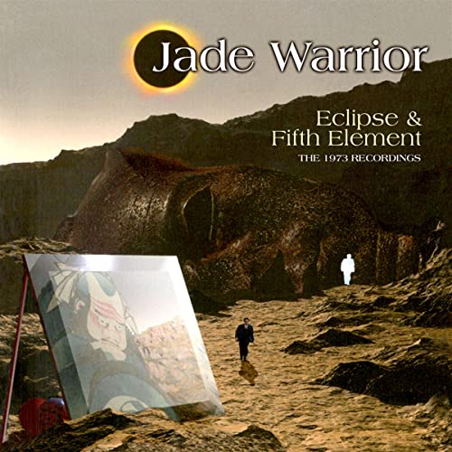 CD cover: landscape with figures, solar eclipse, and floating image.