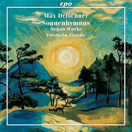 A CD cover featuring a painting of a sunlit landscape with trees and mountains.