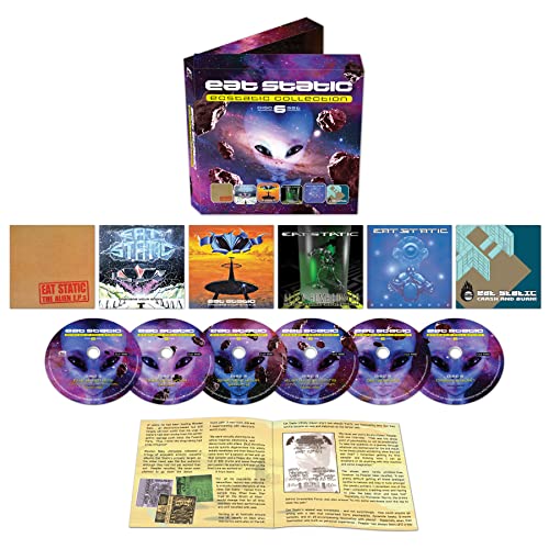 Eat Static "Ecstatic Collection" CD box set with six discs and booklet.