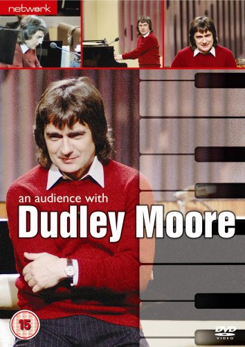 DVD cover featuring Dudley Moore in a red sweater, with title text.