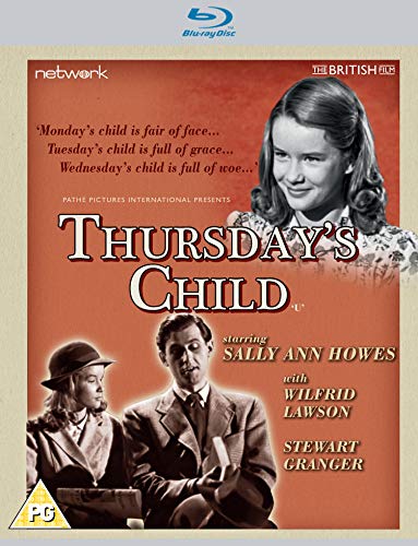 "Thursday's Child Blu-ray case with disc, featuring a man and woman on the cover."
