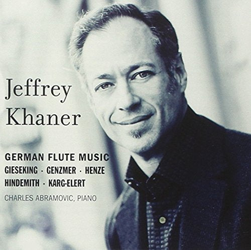 "CD cover with black and white photo of man, text listing musicians and composers."