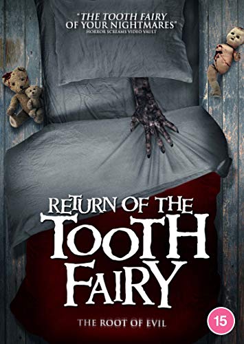 DVD cover art showing a dark, clawed hand emerging from under a bed sheet.
