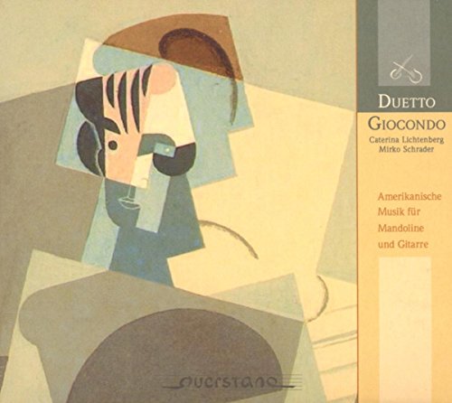 CD cover with abstract cubist portrait and text: "Duetto Giocondo.