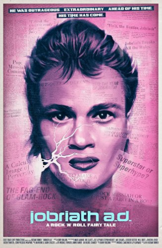 DVD cover for "Jobriath a.d." featuring a stylized portrait of the artist.