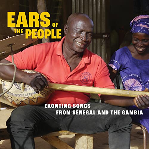 Two musicians playing traditional stringed instruments, album cover art.