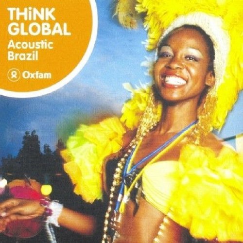 "CD cover featuring a smiling woman in a bright yellow costume and feathered headdress."