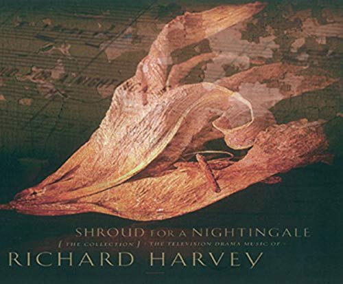 CD cover for “Shroud for a Nightingale” by Richard Harvey, abstract image.