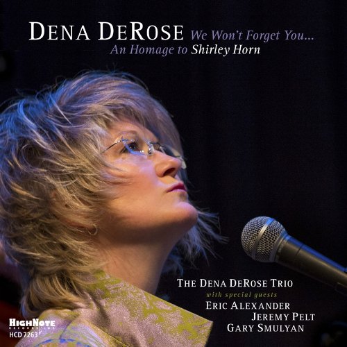 Album cover featuring a woman with short blonde hair singing into a microphone.