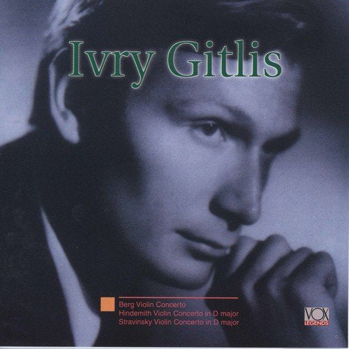 CD cover featuring a man with hand on chin, blue-toned portrait.