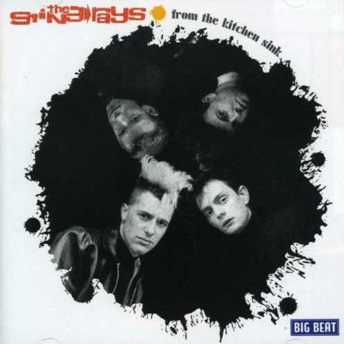 "Album cover with black and white band photo, red title, and 'BIG BEAT' logo."
