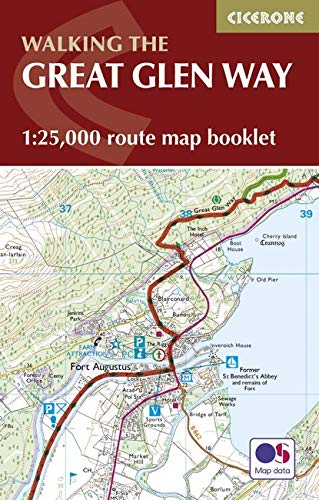 The Great Glen Way Map Booklet: 1:25,000 OS Route Mapping (Cicerone Guide)