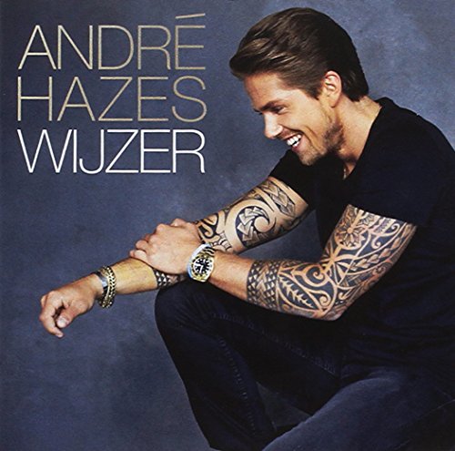 Album cover for "Wijzer" by Andre Hazes Jr., featuring a portrait of the artist.