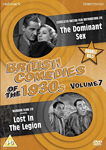 DVD cover for "British Comedies of the 1930s: Vol 7" featuring film stills.