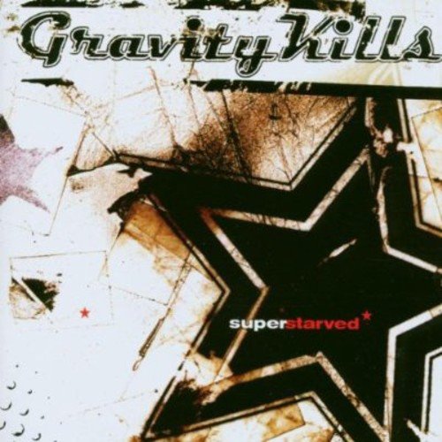 CD cover for Gravity Kills’ “Superstarved” with starbursts and text.