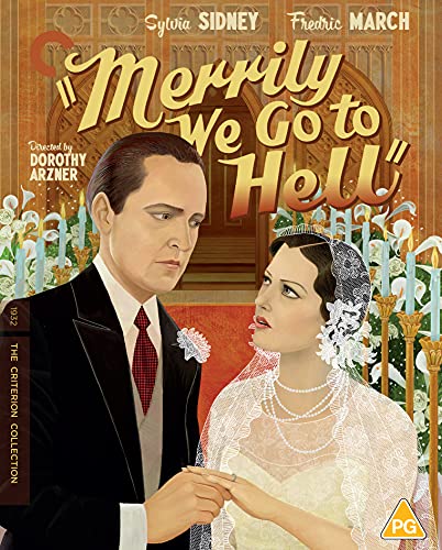 Illustrated Blu-ray cover of a bride and groom standing before an altar.