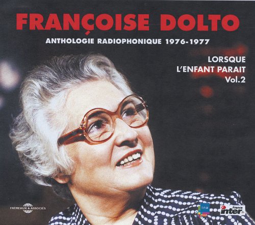 CD cover featuring Francoise Dolto, a woman with gray hair and glasses.