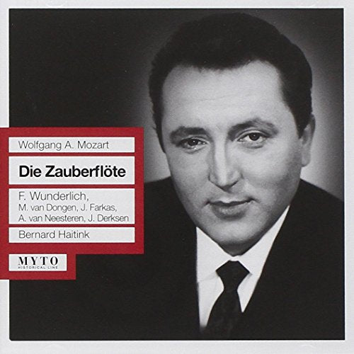 Black and white CD cover with a man's portrait and red text box.