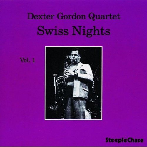 Purple album cover with black text and a black-and-white photo of a man playing saxophone.