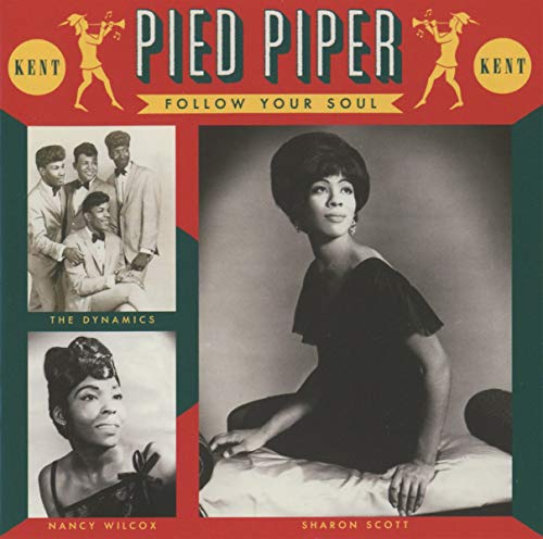 CD cover for “Pied Piper,” featuring portraits of soul musicians.