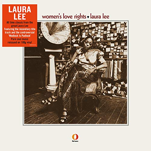 Laura Lee album cover, sepia-toned portrait of a seated woman.