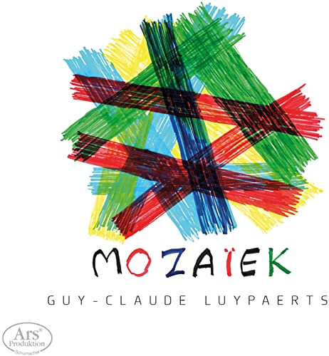 CD cover with colorful, scribbled lines forming a starburst shape.