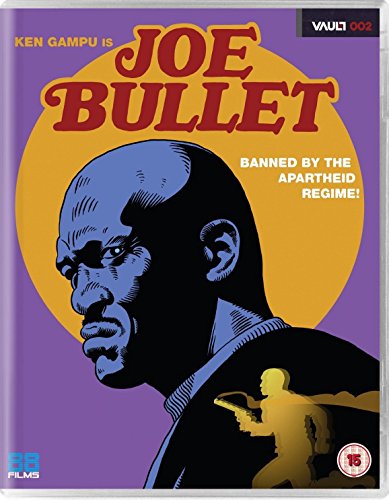 Joe Bullet" DVD cover featuring a stylized portrait of Ken Gampu.