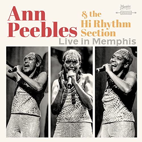 Ann Peebles album cover: three black and white performance photos.