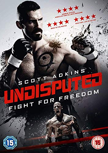 DVD cover for "Undisputed: Fight For Freedom" featuring Scott Adkins.