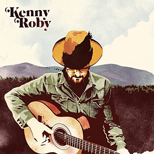 CD cover featuring Kenny Roby, a man with a guitar and hat.