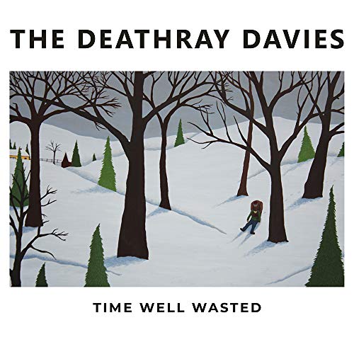 Album cover: snowy woods with a lone figure walking away.