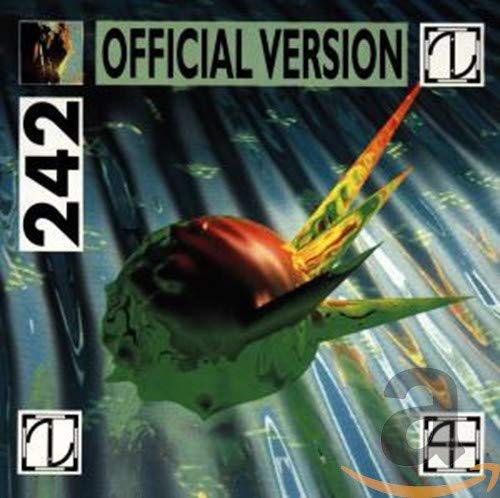 Front 242 CD cover: abstract art with numbers and geometric shapes.